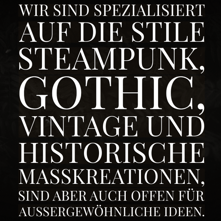 Vestimentum Gewanddesign – Maßgeschneiderte Gothic, historische & alternative Kleidung Exklusive Kleidungsstücke – individuell entworfen und perfekt auf deinen Körper zugeschnitten.